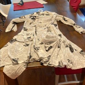 IC by Connie K newspaper dress, size S